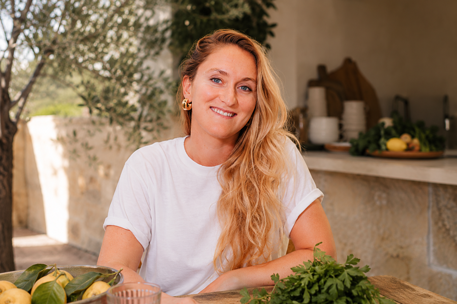 Léa, cheffe des journées BEURRE, en cuisine